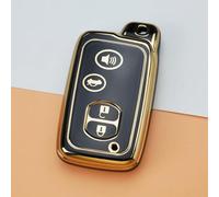 GZNBB 2/3/4 Button TPU Car Key Case Cover, for Toyota Camry Crown Majesta Highlander Land Cruiser Prado Kluger Mark X