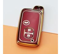 GZNBB 2/3/4 Button TPU Car Key Case Cover, for Toyota Camry Crown Majesta Highlander Land Cruiser Prado Kluger Mark X