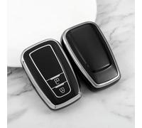 GZNBB 2/3/4 Buttons Shell Fob Holder, for Toyota Rav 4 Corolla Camry Prius Avalon Hybrid Highlander TPU Car Key Cover Case Keychain