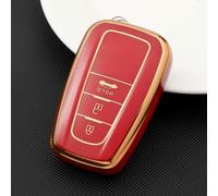 GZNBB 2/3/4 Buttons TPU Shell Fob Car Key Case Cover, for Toyota CHR Camry Corolla RAV4 Highlander C-HR Prius Land Cruiser Prado