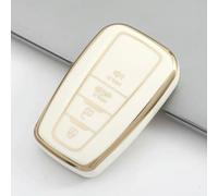 GZNBB 2/3/4 Buttons TPU Shell Fob Car Key Case Cover, for Toyota CHR Camry Corolla RAV4 Highlander C-HR Prius Land Cruiser Prado