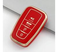 GZNBB 2/3/4 Buttons TPU Shell Fob Car Key Case Cover, for Toyota CHR Camry Corolla RAV4 Highlander C-HR Prius Land Cruiser Prado