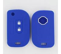 GZNBB 2 Button Silicone car Cover Flip Folding Key Shell Protector, for Nissan Micra K12 Note Navara Qashqai PATHFINDER