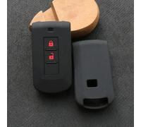 GZNBB 2button Silicone car key fob skin cover case set, for Mitsubishi Outlander ASX AXR RVR Nativa Pajero Montero Lancer Shogun