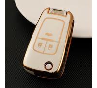 GZNBB 3/4/5/Button Key Case, for Chevrolet Cruze Epica Lova Camaro Impala Aveo Malibu Sail Orlando Trax Spark Car Key Shell Bag