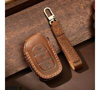 GZNBB 3/4 Leather Car Key Case Cover, for Hyundai Tucson Santa Fe Rena Sonata Elantra Creta Ix35 Ix45 I10 I30 I40
