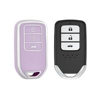 GZNBB 3 BTNSTPU Car Flip Key Case Cover Shell, for Honda Civic Accord City Odyssey CR-V XR-V HR-V Vezel Jade Jazz Crider