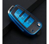 GZNBB 3 Buttons Folding TPU Car Key Cases, for Audi A1 A3 A6 Q2 Q3 Q7 TT TTS R8 S3 S6 RS3 RS6 Key Protector Cover