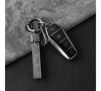 GZNBB 4 Buttons TPU Car Key Case Cover Shell, for BYD Qin Plusdmi Atto 3 Han EV Dolphin Seal u dm i Keychain Accessories