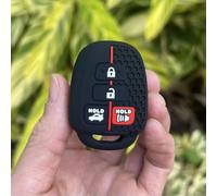 GZNBB 4button Silicone Car Key Cover Keychain, for Toyota Camry Corolla RAV4 Vios Prius C Highlander 2012-2018