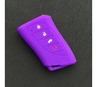 GZNBB 4button silicone car key fob Protect case cover, for Lexus 2018 2019 IS ES GS LS500h NX RX LX LC RC