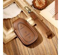 GZNBB 5 Button Car Key Case Leather Cover, for Chevrolet 2017-2019 Malibu Camaro Cruze Traverse Sonic Volt Bolt Equinox