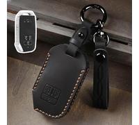 GZNBB 7 Buttons Leather Car Key Case, for Kia Carnival 2021 2022 Sedona Carnival KA4 EX SX LX Fiesta 2023