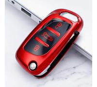GZNBB Car Folding Key Case Cover Bag Keychain, for Citroen C2 C3 C4 C5 C6 C8 DS4 for Peugeot 107 207 306 307 407 308 607 Protector