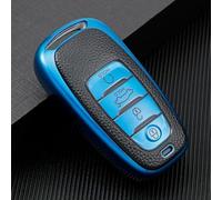 GZNBB Car Key Cover Case, for FAW Hongqi H9 H5 2020 2021 4Button Key Shell Bag Holder Protector Interior Accessories