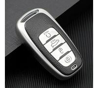 GZNBB Car Key Cover Case, for FAW Hongqi H9 H5 2020 2021 4Button Key Shell Bag Holder Protector Interior Accessories
