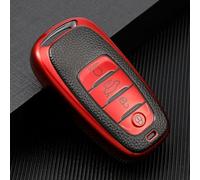 GZNBB Car Key Cover Case, for FAW Hongqi H9 H5 2020 2021 4Button Key Shell Bag Holder Protector Interior Accessories