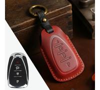 GZNBB Car Key Cover Leatehr Protector Case, for Chevrolet Cruze Spark Sonic Camaro Volt Bolt Trax Malibu Captiva Lacetti Aveo