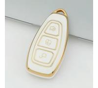GZNBB Fashion Car Key Case Cover Shell Fob, for Ford Focus 3 4 ST Mondeo MK3 MK4 Fiesta Fusion Kuga Ecosport