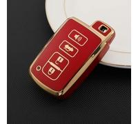 GZNBB Fashion Car Remote Key Case Cover Shell, for Toyota Corolla Camry RAV4 Highlander Auris CHR Avalon Land Cruiser Protected Fob Bag