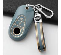GZNBB Fashion TPU Car Key Case Cover Shell Fob, for Mercedes Benz C E S Class GLC W206 W223 W214 E300 C260 C300 S450 S500 S400
