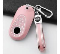 GZNBB Fashion TPU Car Key Case Cover Shell Fob, for Mercedes Benz C E S Class GLC W206 W223 W214 E300 C260 C300 S450 S500 S400