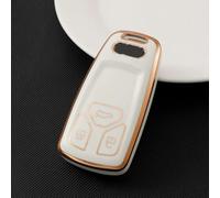 GZNBB Fashion TPU Car Key Case Cover Shell, for Audi A4 B9 A5 A6 8S 8W Q5 Q7 4M S4 S5 S7 TT TTS TFSI RS