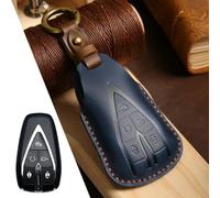 GZNBB for Changan Unit CS75 Plus X7 Cs55 Cs75plus, Keyring Holder Shell Fob Protector Keychain Accessories Leather Car Key Case Cover