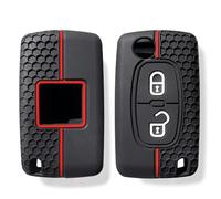 GZNBB for Peugeot 208 308 3008 2008 307 508 407 Expert Rifter Partner, Silicone Car Key Cover Case Fob