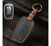 GZNBB for SsangYong Kyron 2 Sanka Actyon Korando Tivoli, Leather Car Flip Key Case Cover Protector
