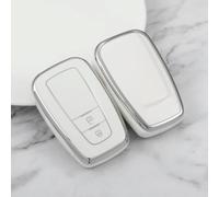 GZNBB for Toyota Prius Camry Corolla CHR C-HR RAV4 Land Cruiser Prado, 2/3/4 Buttons TPU Car Key Case Cover Shell Keychain Accessories