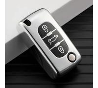 GZNBB Key Case Cover, for Peugeot 107 207 307 308 407 607 3008 5008 for Citroen Xsara C5 C6 C8 Keyless Shell Fob Accessories