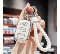 GZNBB Key FOB Cover with Keychain Lanyard, for Toyota 1999-2009 4runner / 2001-2008 Sequoia