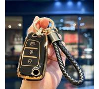 GZNBB Key Fob Cover with Lanyard, for Hyundai for Tucson for Sonata for Elantra I40 Celesta I35 3 Buttons