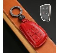 GZNBB Leatehr Car Key Case Cover, for Yukon Sierra At4 2024 for Buick ENVISION S Plus Avenir Chevrolet Suburban Taho