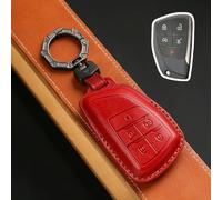 GZNBB Leatehr Car Key Case Cover, for Yukon Sierra At4 2024 for Buick ENVISION S Plus Avenir Chevrolet Suburban Taho