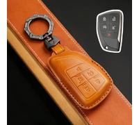 GZNBB Leatehr Car Key Case Cover, for Yukon Sierra At4 2024 for Buick ENVISION S Plus Avenir Chevrolet Suburban Taho