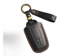 GZNBB Leather 2/3/4 Buttons, for Toyota Camry CHR Corolla RAV4 Avalon Land Cruiser Prado Prius 2017-2022 Car Key Cover Fob Keychain