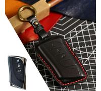 GZNBB Leather Car Key Case Cover Fob Protector, for Lexus Es200 Rx300 Nx200 Es300h 3 Buttons