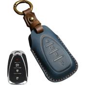 GZNBB Leather Car Key Case Cover Holder Keychain, for Chevy Chevrolet Captiva Cruze Malibu Sail