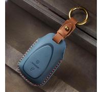 GZNBB Leather Car Key Cover Case, for Chevrolet Blazer Camaro Cruze Equinox Malibu Sonic Spark Traverse Trax Volt