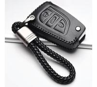 GZNBB Leather Car key cover case shell set protector fob, for Toyota aygo Yaris Highlander Camry RAV4 2 3 button
