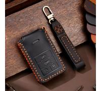 GZNBB Leather Car Key Cover Keychain Holder Case Protector, for Chevrolet C7 Corvette for Cadillac CTS ATS 28T CTS-V XTS DTS