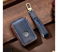 GZNBB Leather Car Key Cover Keychain Holder Case Protector, for Volvo XC40 XC60 S90 XC90 V90 2017 2018 T5 T6 2015 2016 T8