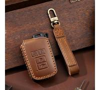 GZNBB Leather Car Key Cover Keychain Shell Case Protector, for Toyota Camry Rav4 Noah Sienta Voxy 80 Harrier Alphard Ah20 Land Cruiser