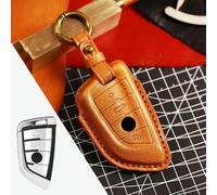 GZNBB Leather Car Key Fob Case Cover, For BMW 2 3 5 7 Series 6GT X1 X3 X5 X6 F45 F46 G20 G30 G32 G11 G12 F48 G01 F15 F85 F16 F86
