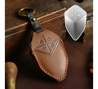 GZNBB Leather Car Key Fob Case Cover Keychain, for Changan DEEPAL SL03 CS75 PLUS UNI-V UNI-KT UNI K T V CS75PLUS 2023 2024