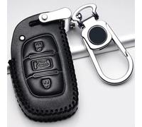 GZNBB Leather Key cover Car Key Case, for Hyundai IX30 IX35 IX20 Tucson Elantra Verna Sonata