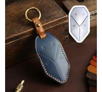 GZNBB Leather Key Cover Case, for BYD Equation Leopard Car Keychain Holder