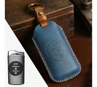 GZNBB Leather Protector Shell Case, for Chery Tiggo 7 8 Pro Arrizo 5 EQ7 5x 3x Gx Keychain Car Key Cover